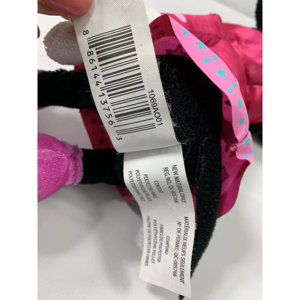 Disney Rockstar Minnie Mouse‎ in Pink Star Bow 12